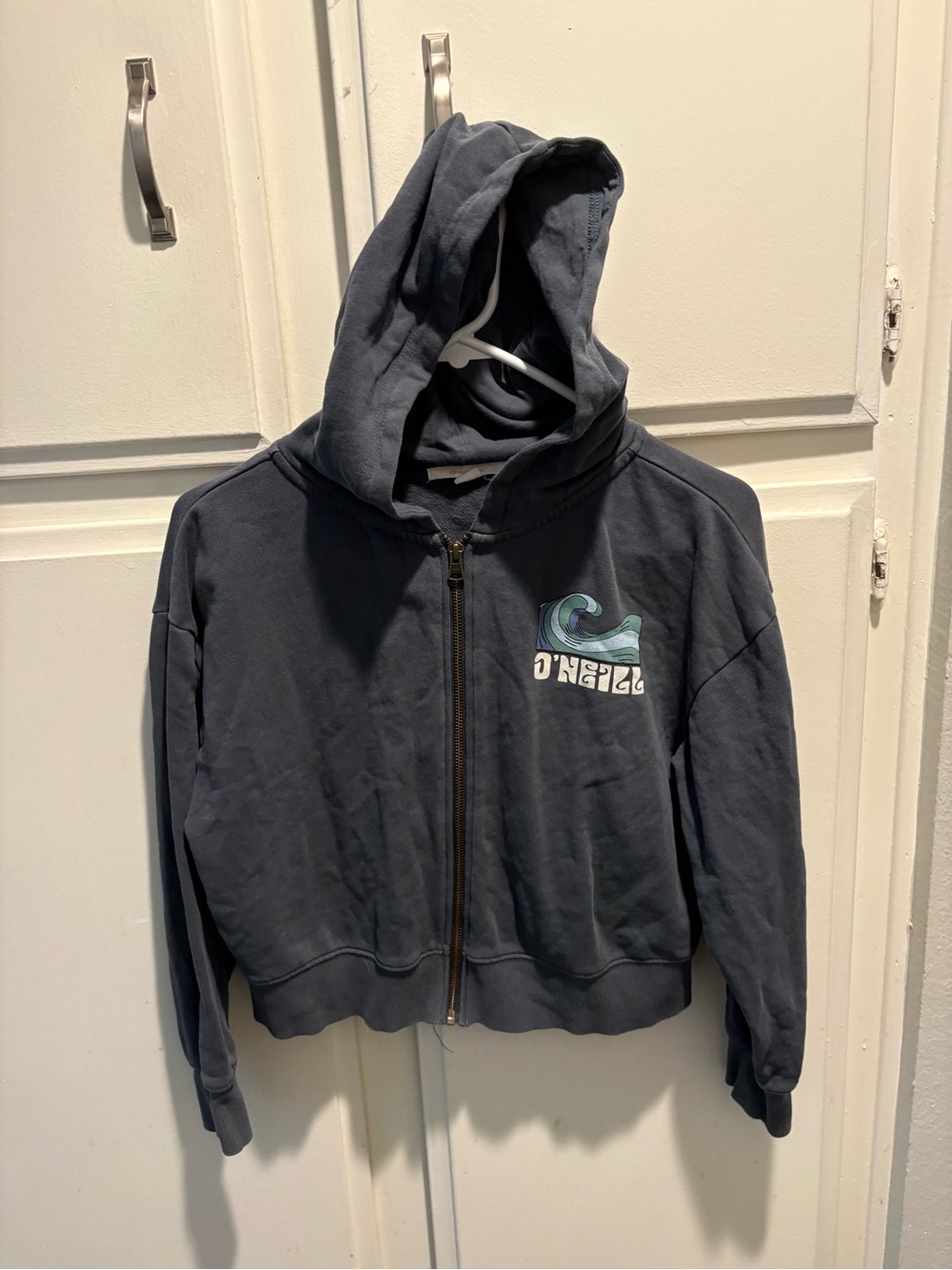 O'Neill women’s Navy Zip-Up Hoodie Jacket